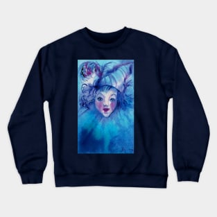 CLOWN IN BLUE Crewneck Sweatshirt